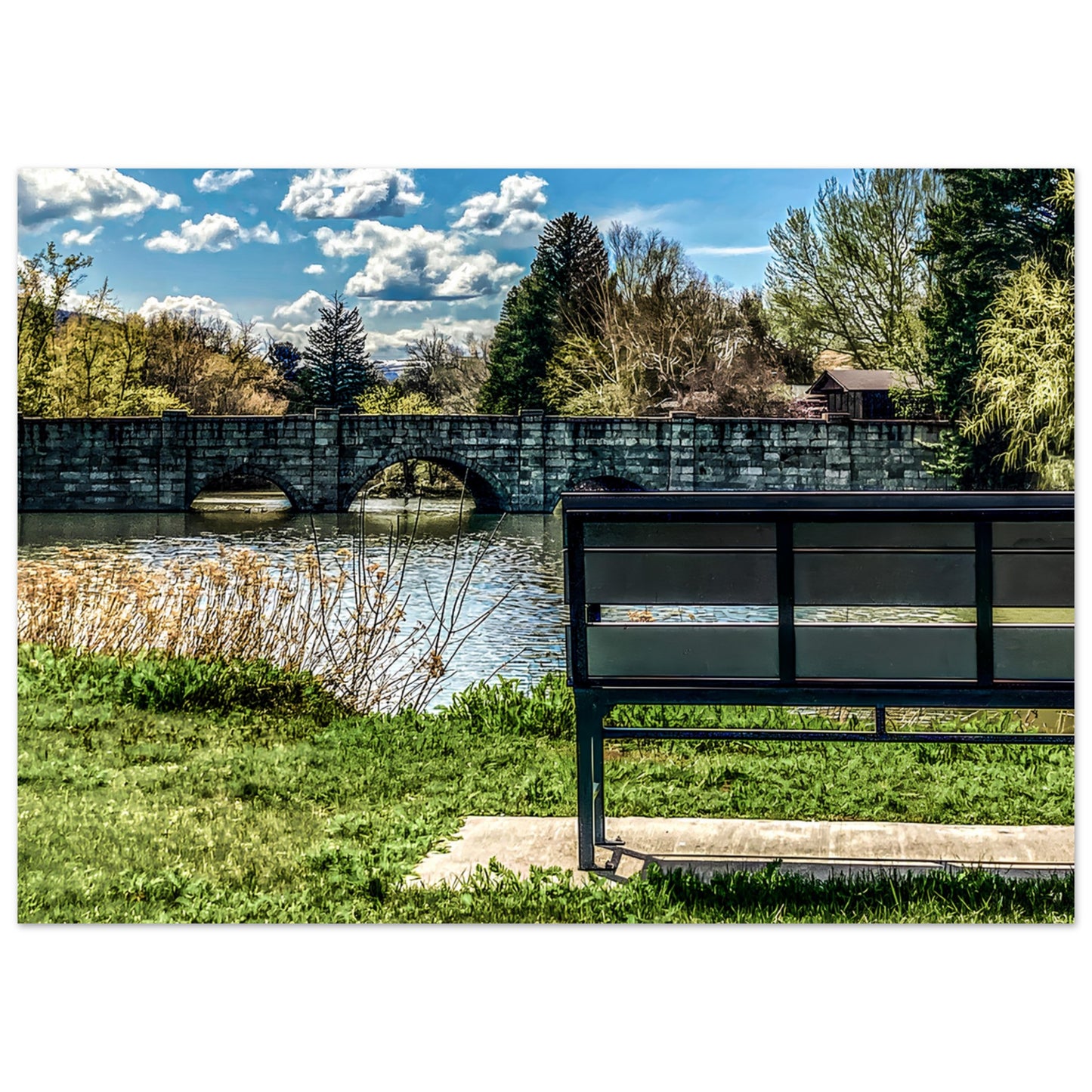 Sacagawea Park; Livingston, Montana I Premium Matte Poster