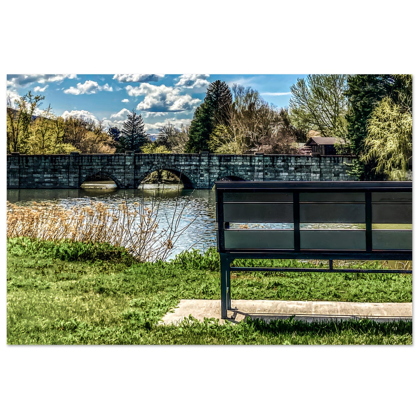 Sacagawea Park; Livingston, Montana I Premium Matte Poster