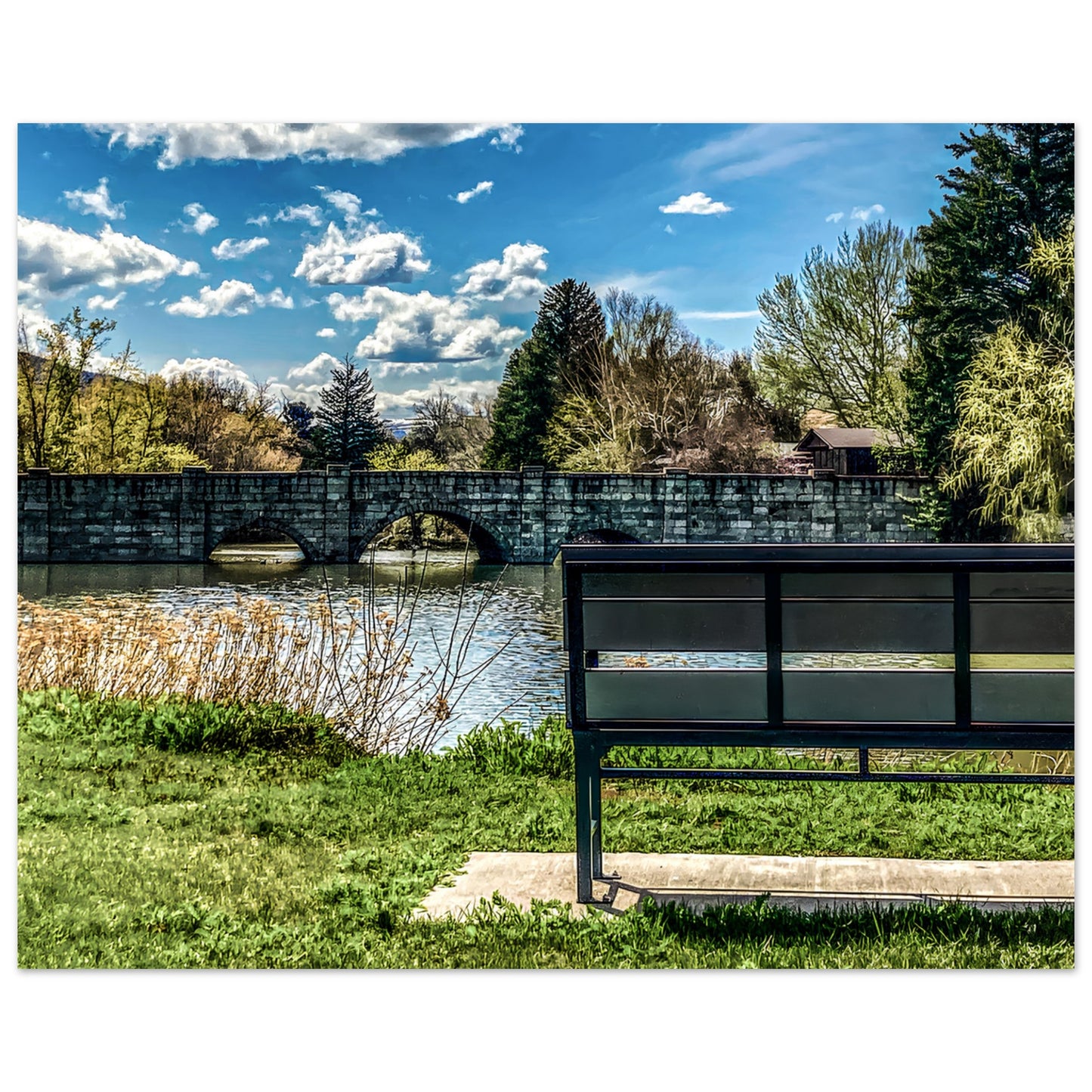 Sacagawea Park; Livingston, Montana I Premium Matte Poster
