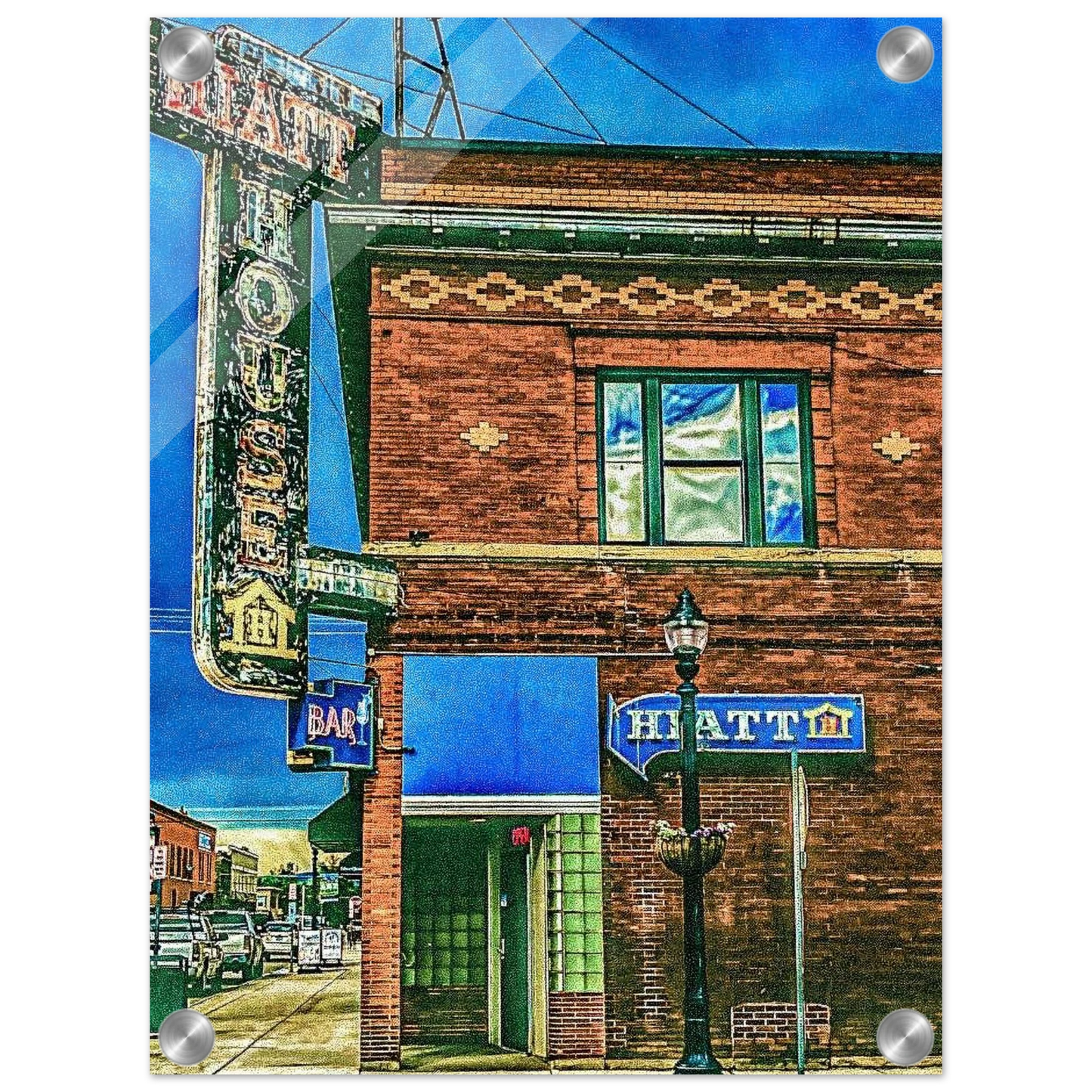 Hiatt House Bar Livingston Montana Art Prints