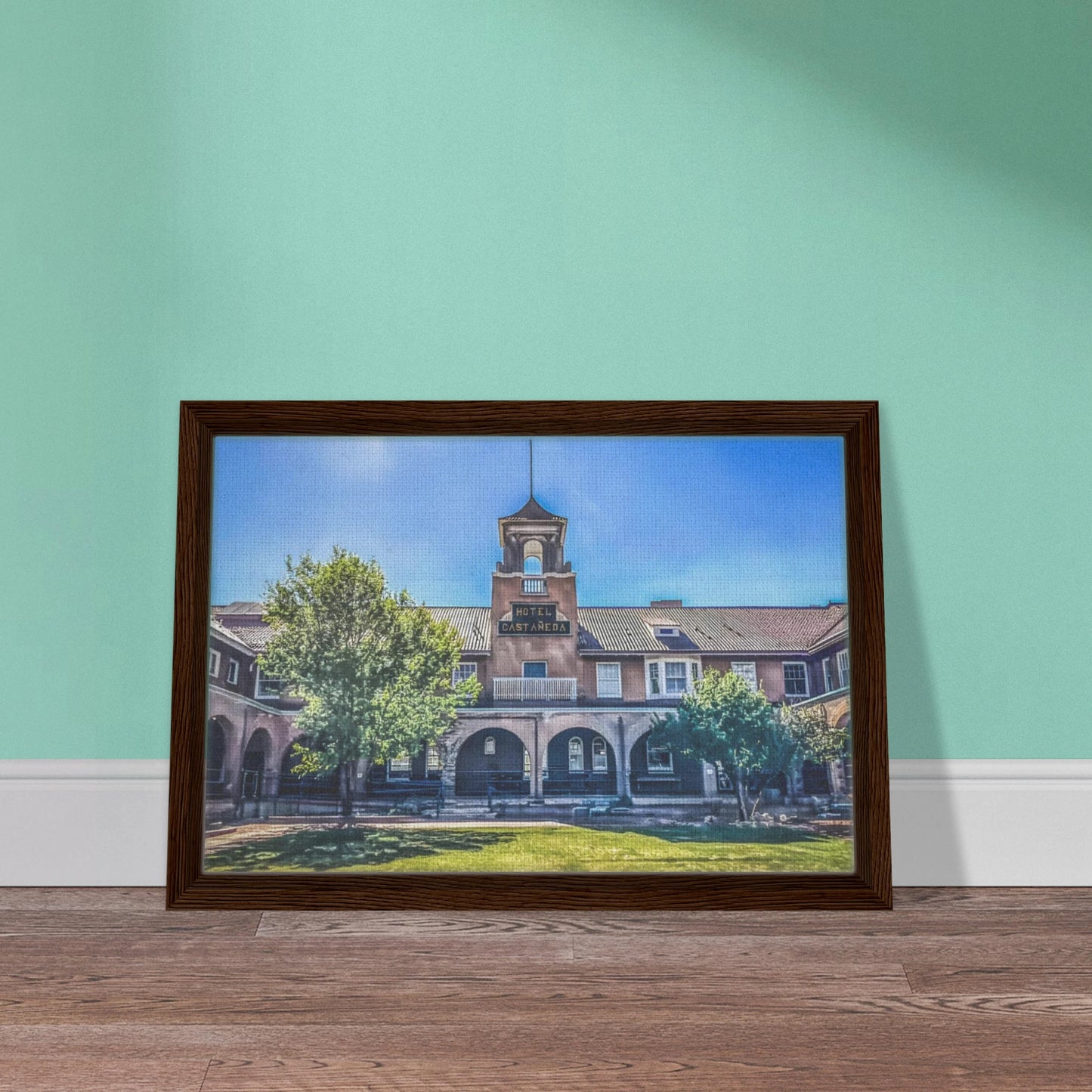Hotel Castaneda; Las Vegas, New Mexico Prints Display
