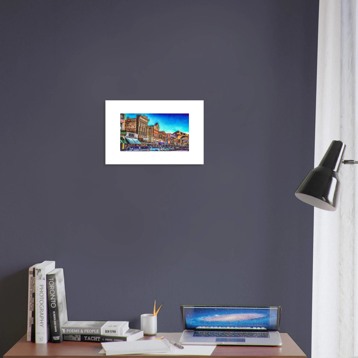 Main Street Livingston Montana Prints Wall Display