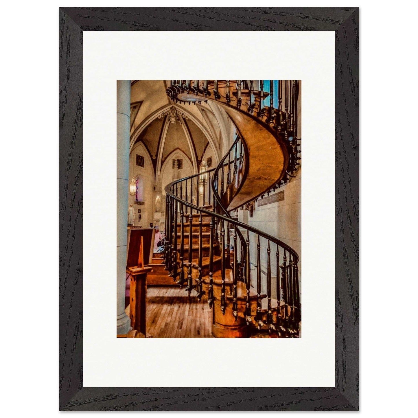 Miraculous; Loretto Chapel, Santa Fe, New Mexico Wood Framed Communitea Books