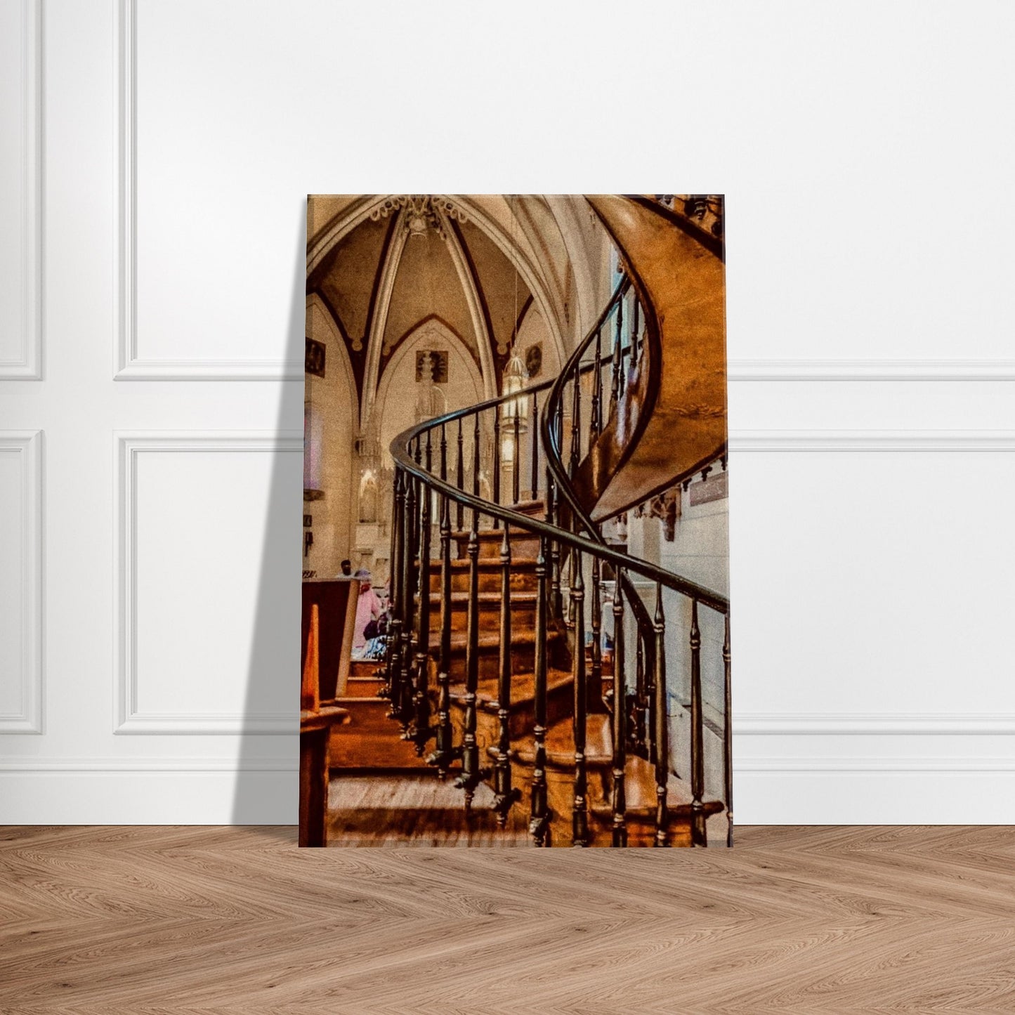 Miraculous; Loretto Chapel Staircase, Santa Fe, New Mexico Prints Display