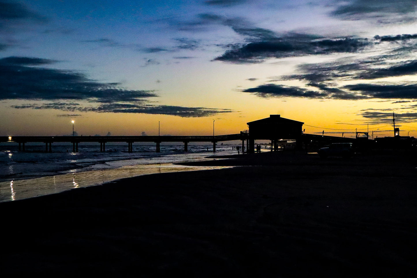 Pier Silhouette James Bonner Photography