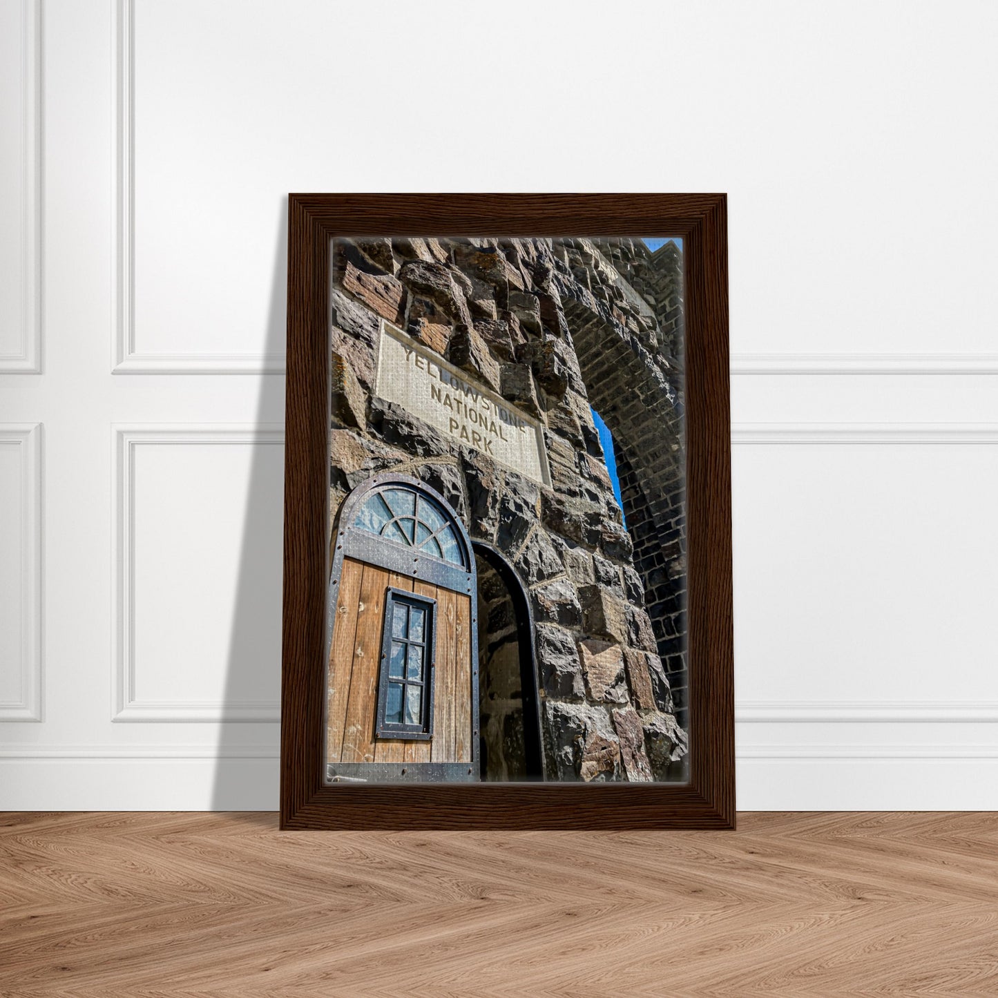 Roosevelt Arch #2; Yellowstone National Park, Montana Prints Display