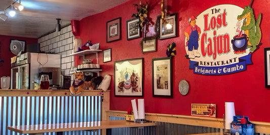 A food essay about the Lost Cajun in Pagosa Springs, Colorado by James Bonner
