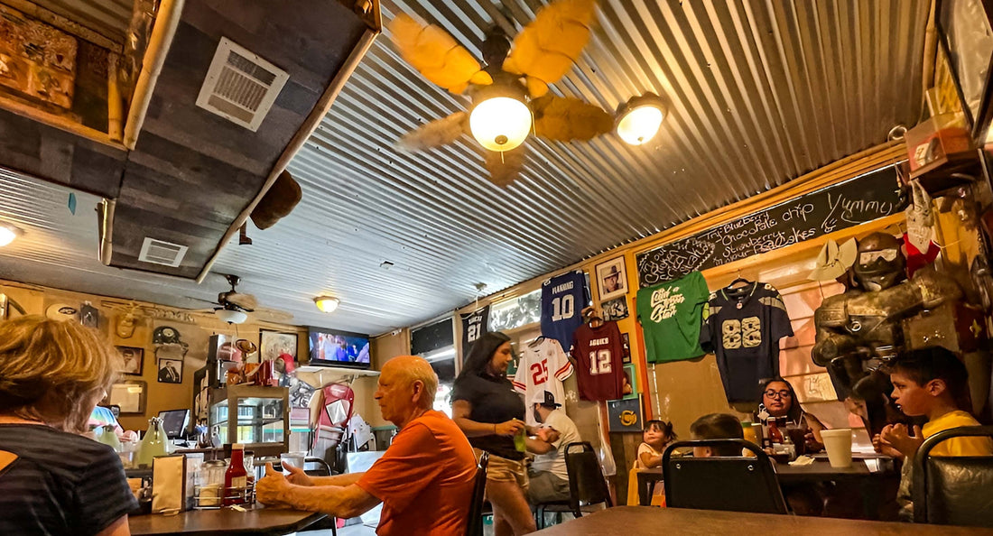 A food essay about Coaches Island Grill Port Aransas, Texas by James Bonner