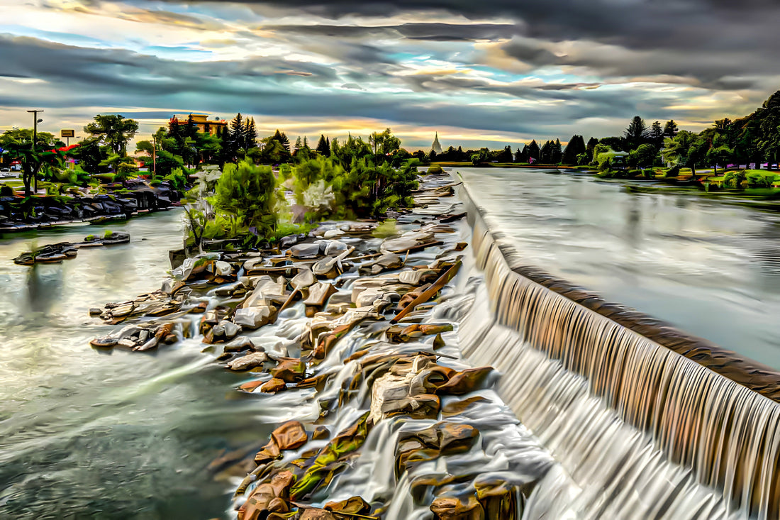 A travel essay about Idaho Falls, Idaho by James Bonner