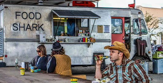 A food essay about Food Shark Food Truck in Marfa, Texas by James Bonner