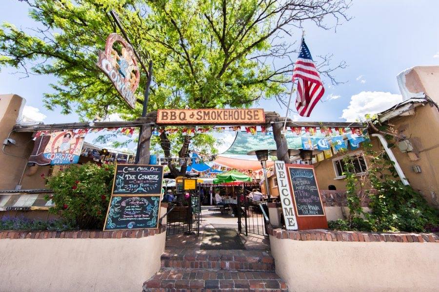 A food essay about The Cowgirl Restaurant Santa Fe, New Mexico by James Bonner
