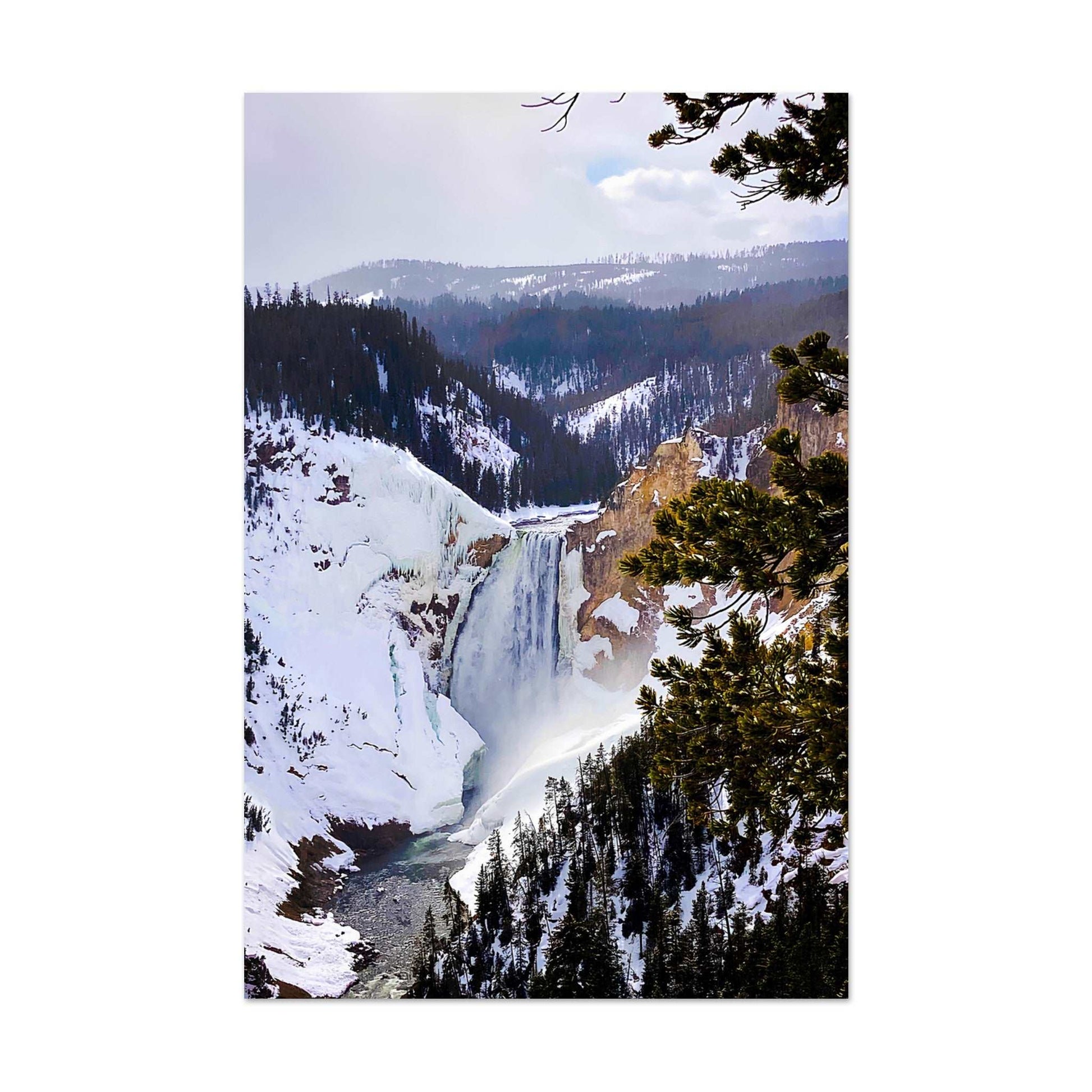 Lower Falls, Yellowstone National Park II Premium Matte Poster