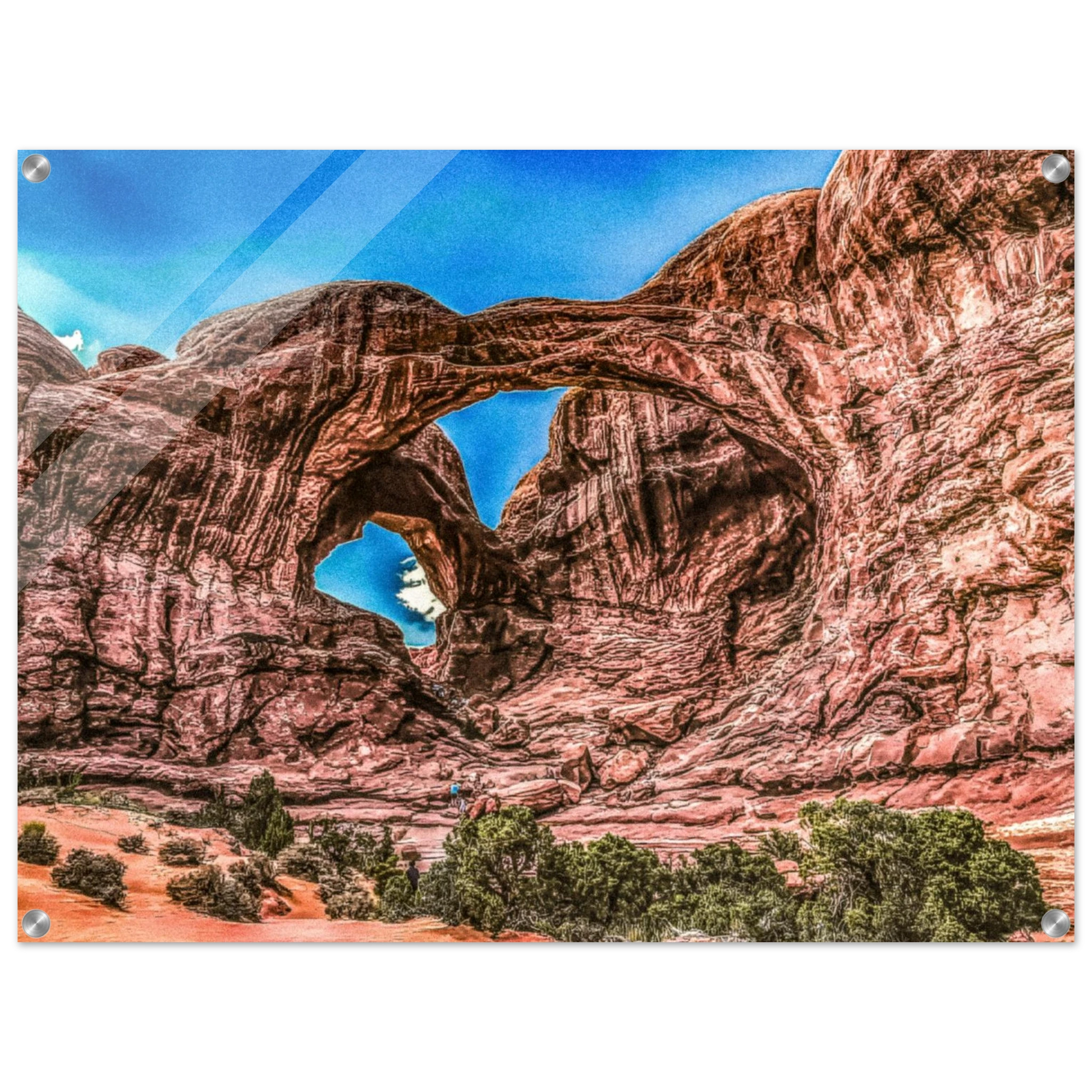 Double Arch; Arches National Park, Moab, Utah Acrylic Prints