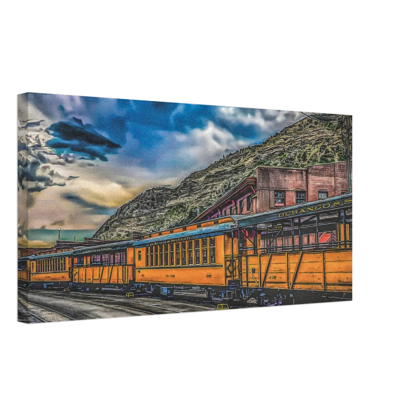 Durango Silverton Railroad; Durango, Colorado Canvas Prints