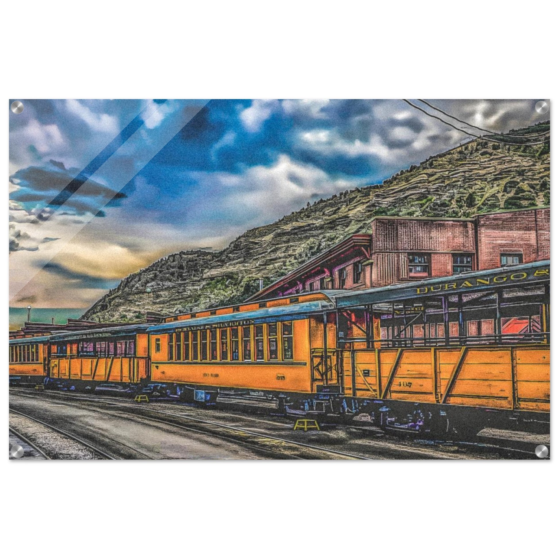 Durango Silverton Railroad; Durango, Colorado Acrylic Prints