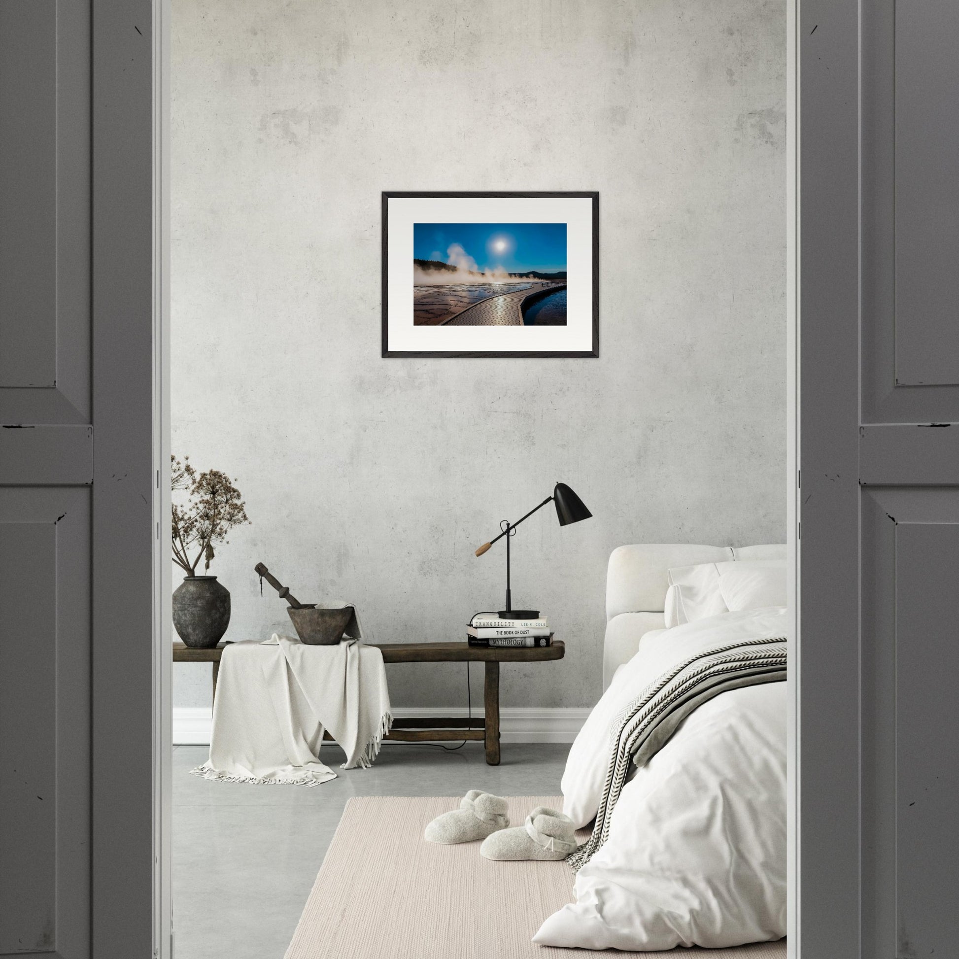 Grand Prismatic Spring; Yellowstone National Park, Wyoming Prints Wall Display