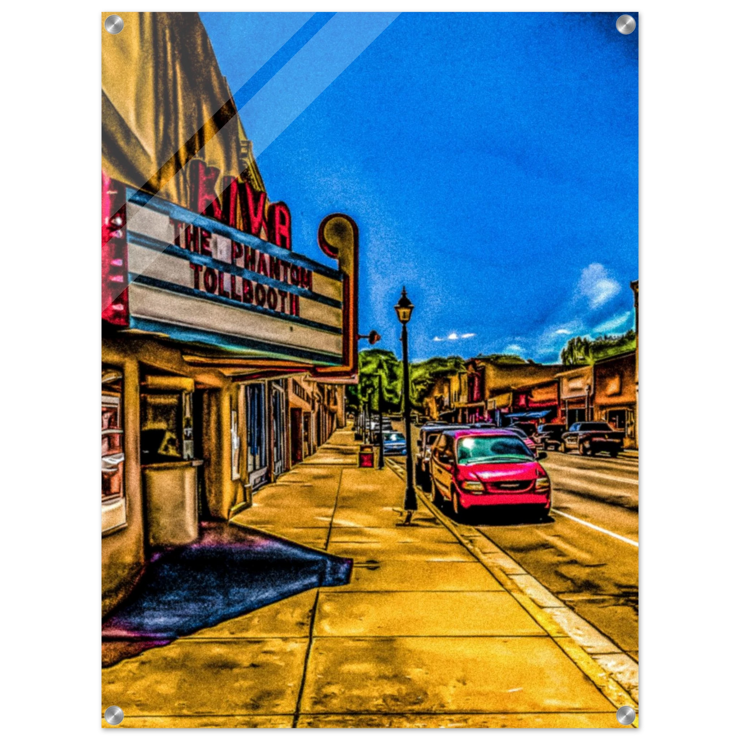 Historic Kiva Theatre; Las Vegas, New Mexico Acrylic Prints