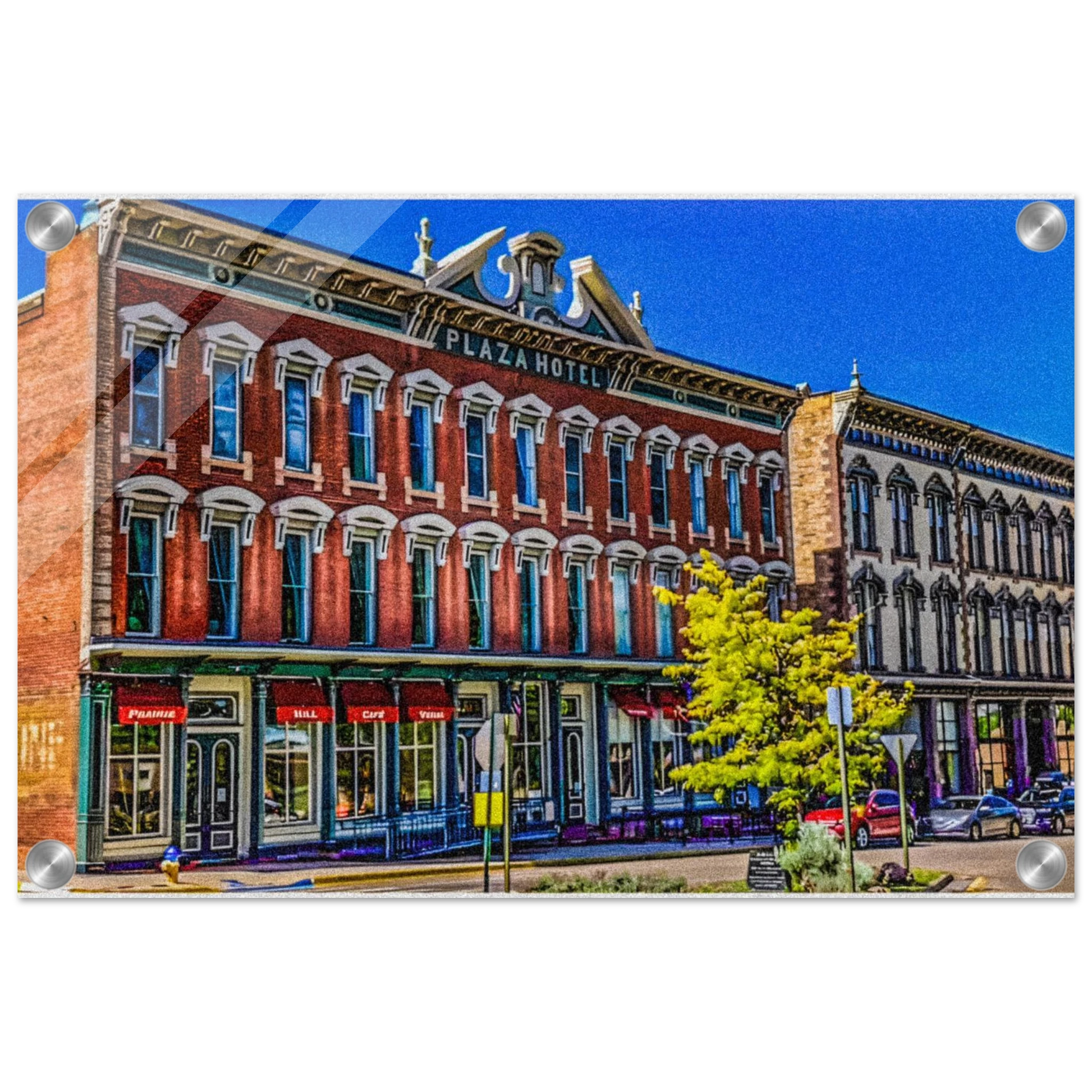 Historic Plaza Hotel; Las Vegas, New Mexico Acrylic Prints