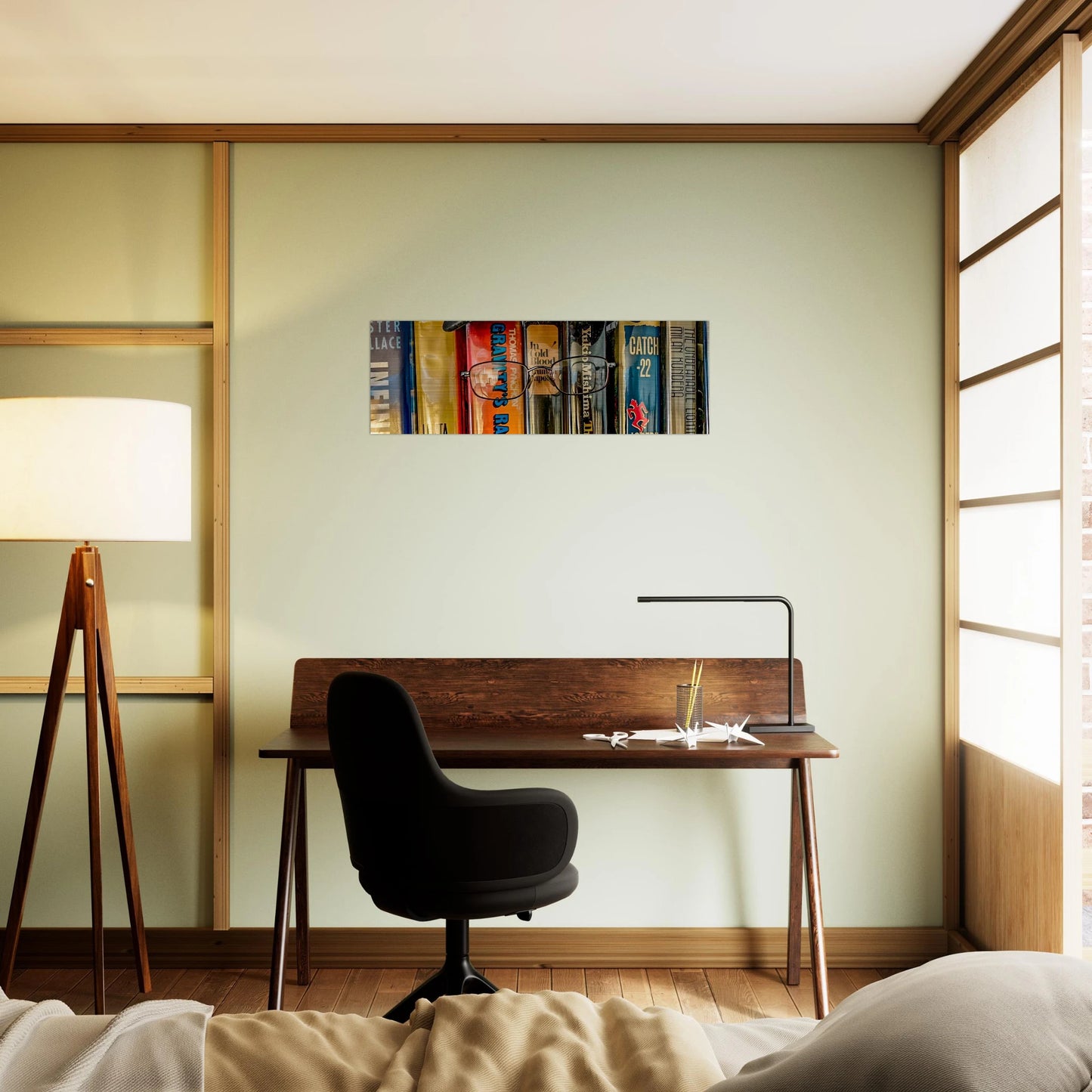 Homage; Communitea Books, Online Bookstore, Writing Digest, & Gallery Prints Wall Display
