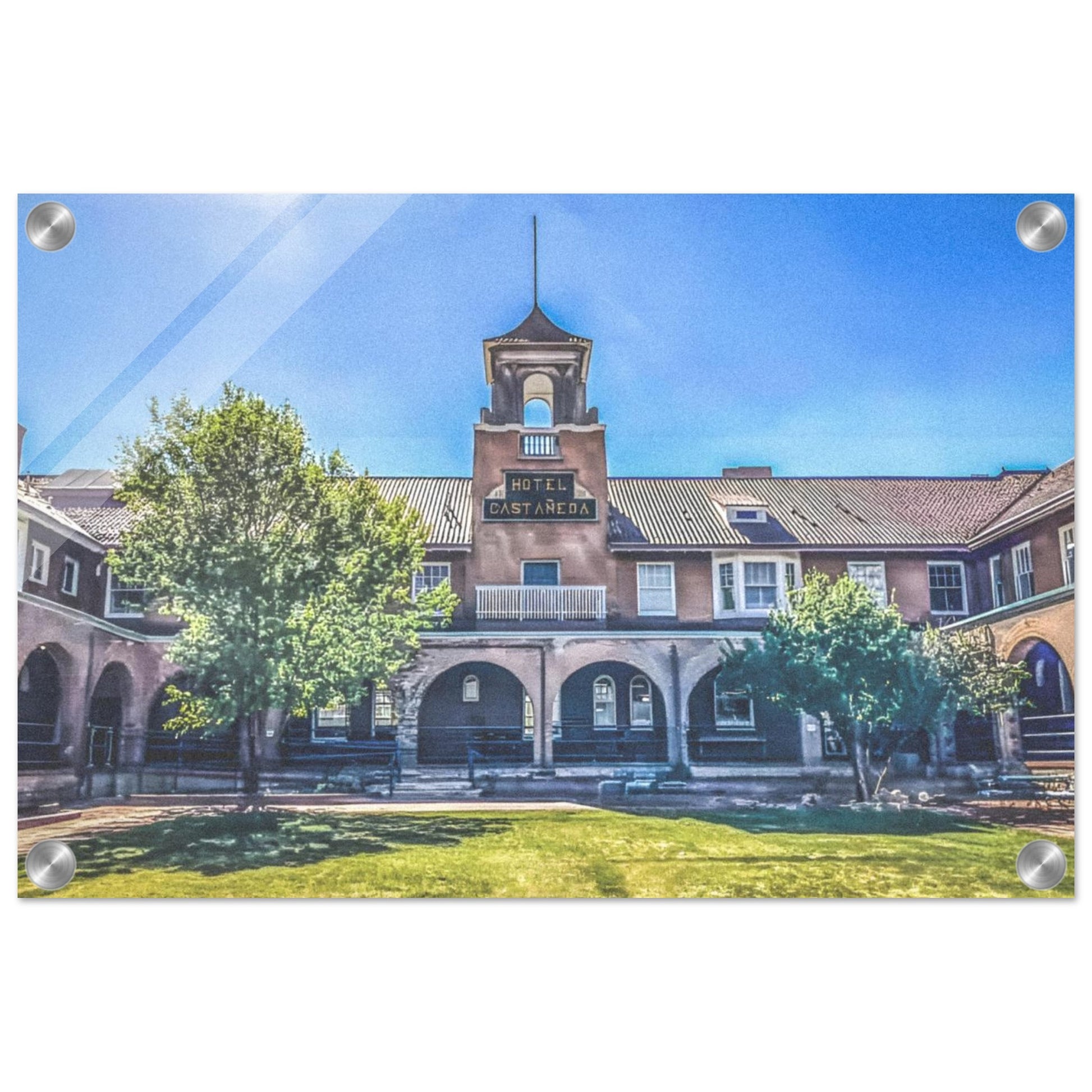 Hotel Castaneda; Las Vegas, New Mexico Acrylic Prints