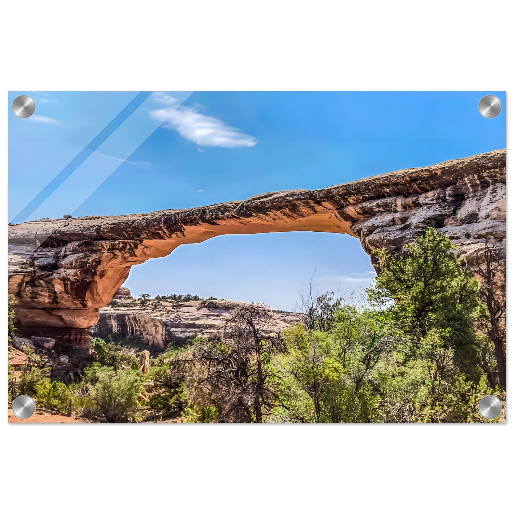 Owachomo Bridge #2; Natural Bridges National Monument, Utah Acrylic Prints