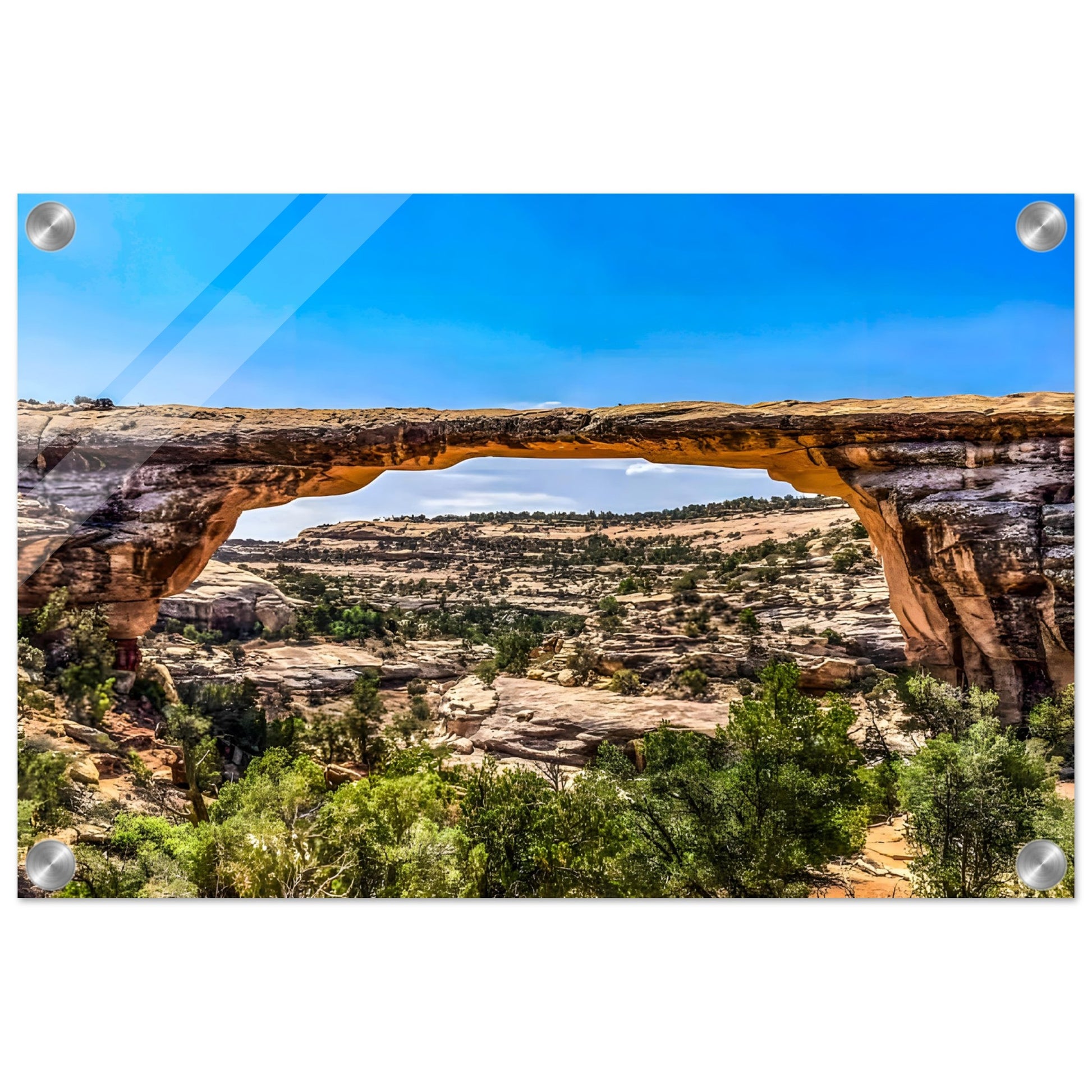 Owachomo Bridge; Natural Bridges National Monument, Utah Acrylic Prints