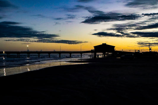 Pier Silhouette James Bonner Photography