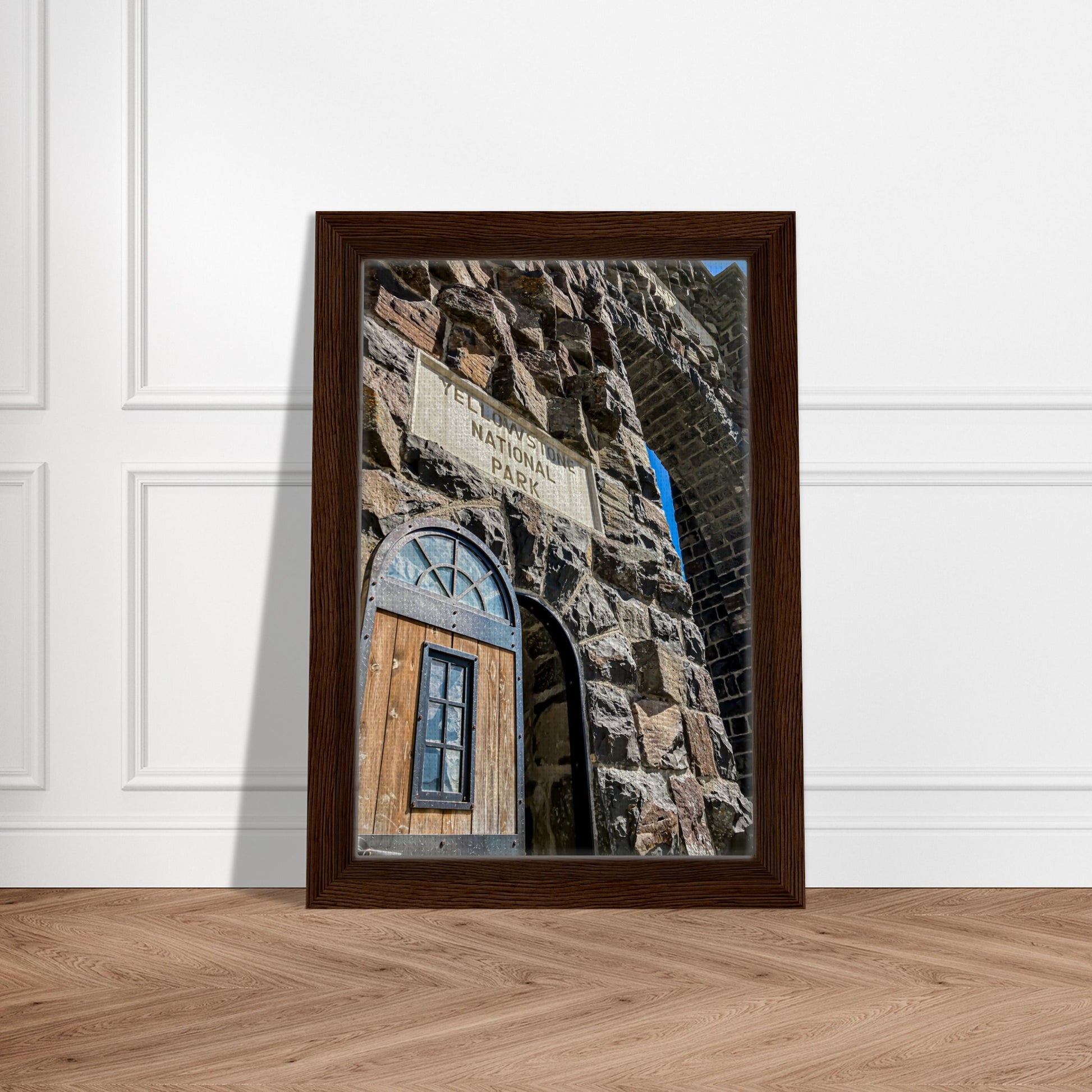 Roosevelt Arch #2; Yellowstone National Park, Montana Prints Display