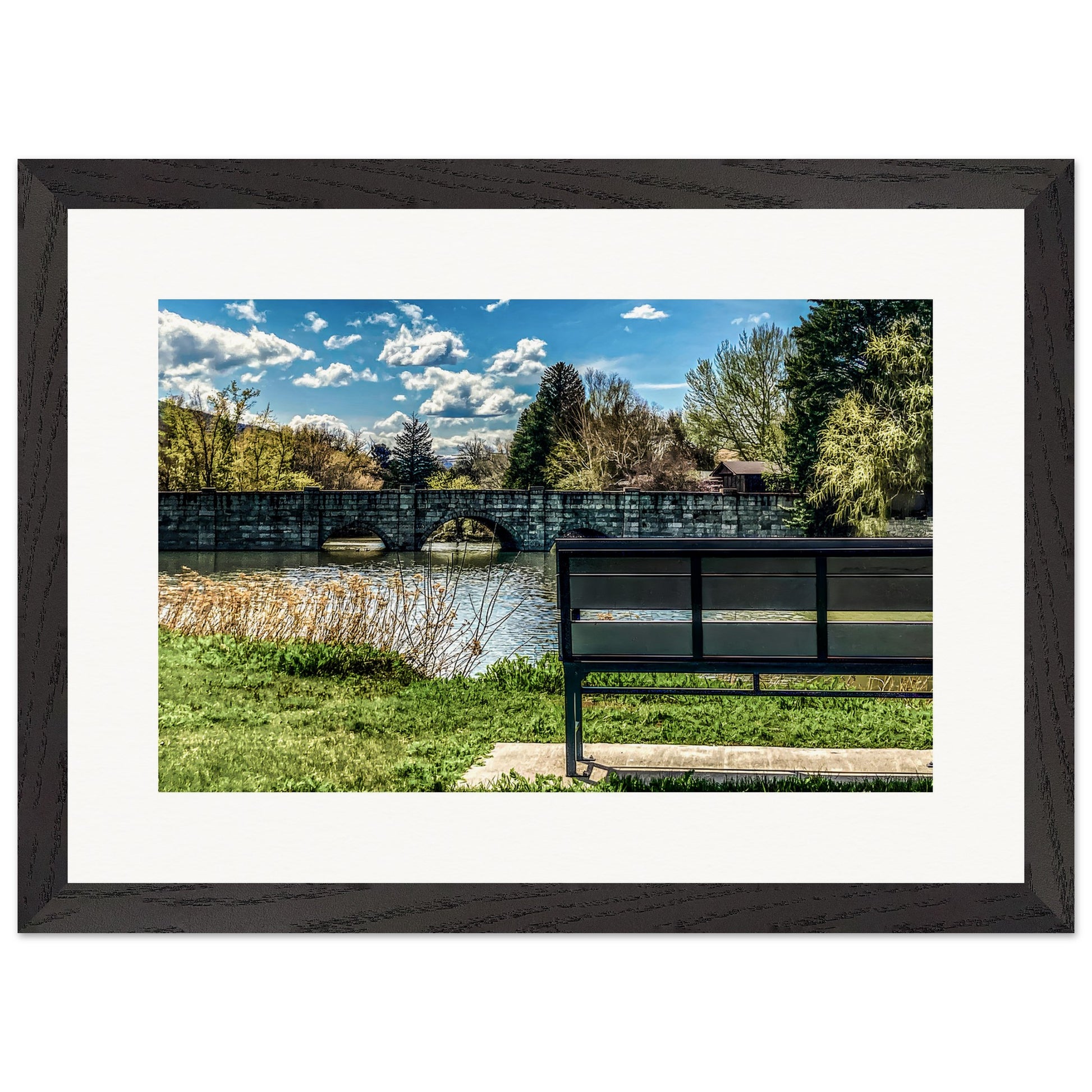 Sacagawea Park; Livingston, Montana Wooden Framed Prints