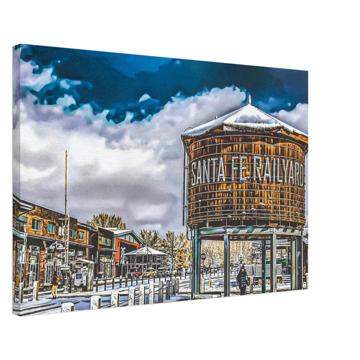 Santa Fe Railyard; Santa Fe, New Mexico Canvas Prints
