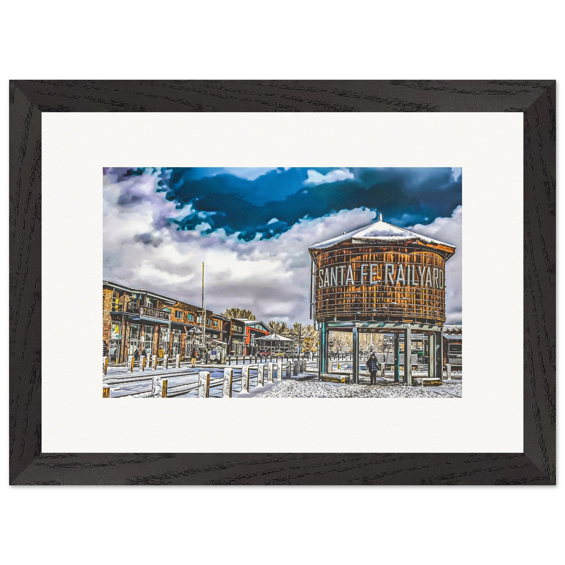 Santa Fe Railyard; Santa Fe, New Mexico Wooden Framed Prints