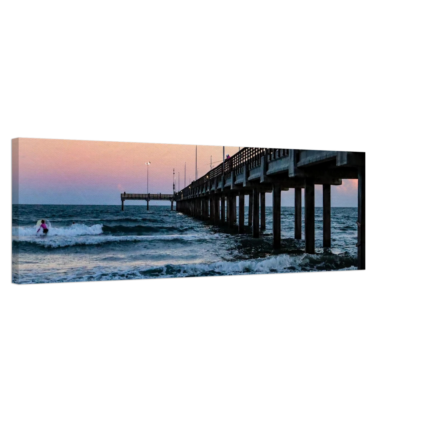 The Break; Port Aransas, Texas Canvas Prints