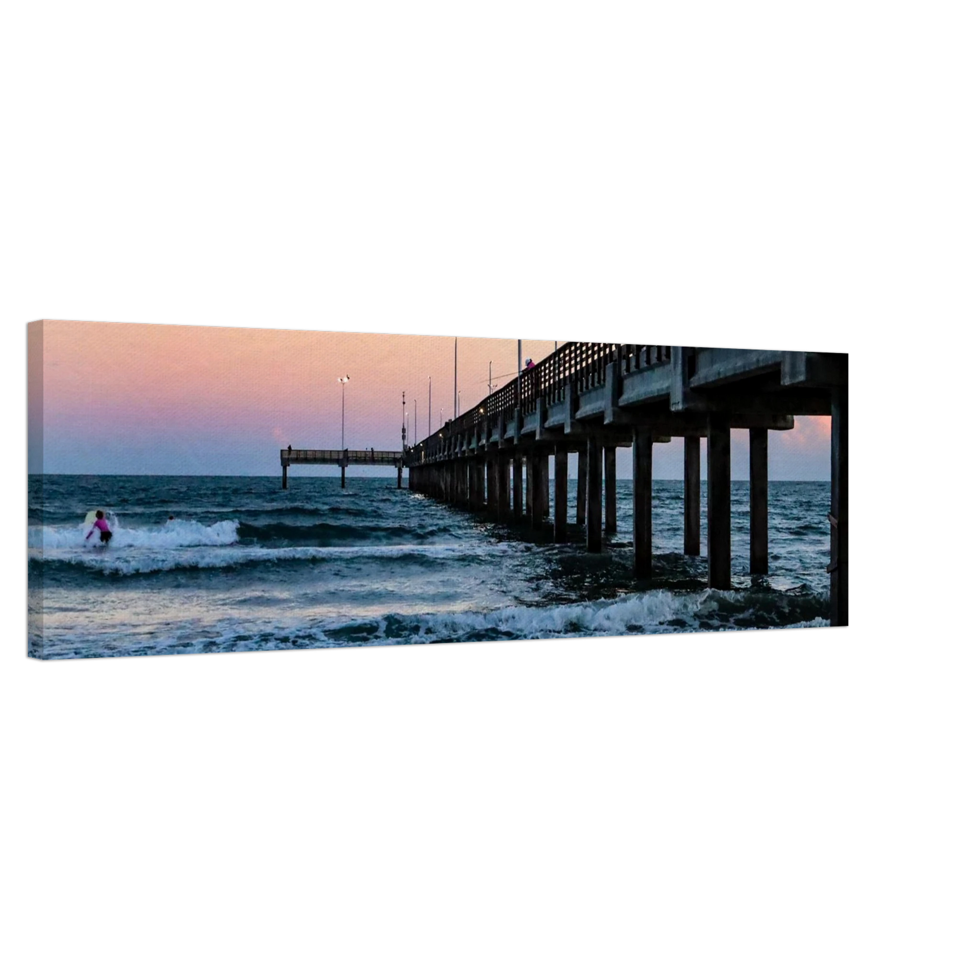 The Break; Port Aransas, Texas Canvas Prints