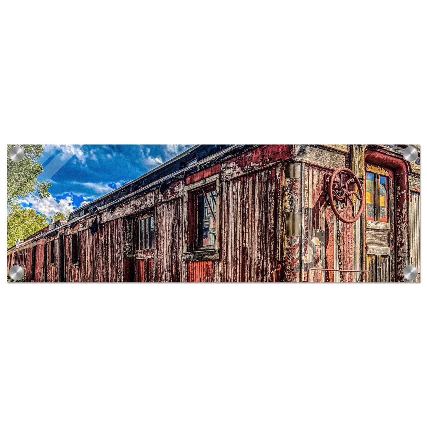 The Great Northern Pacific Railroad; Virginia City, Montana Acrylic Wide Prints