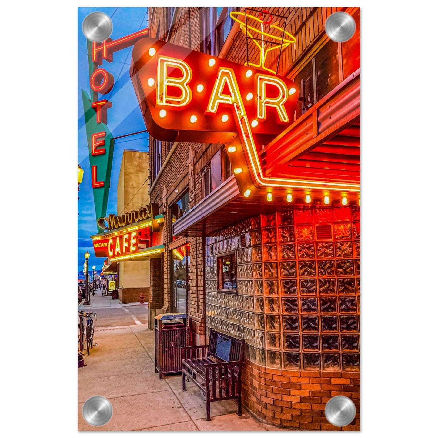 The Murray Hotel & Bar; Livingston, Montana Acrylic Prints