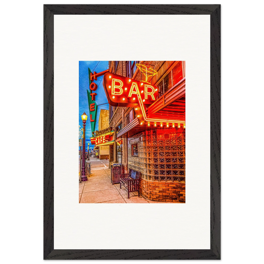 The Murray Hotel & Bar; Livingston, Montana Wooden Framed Prints