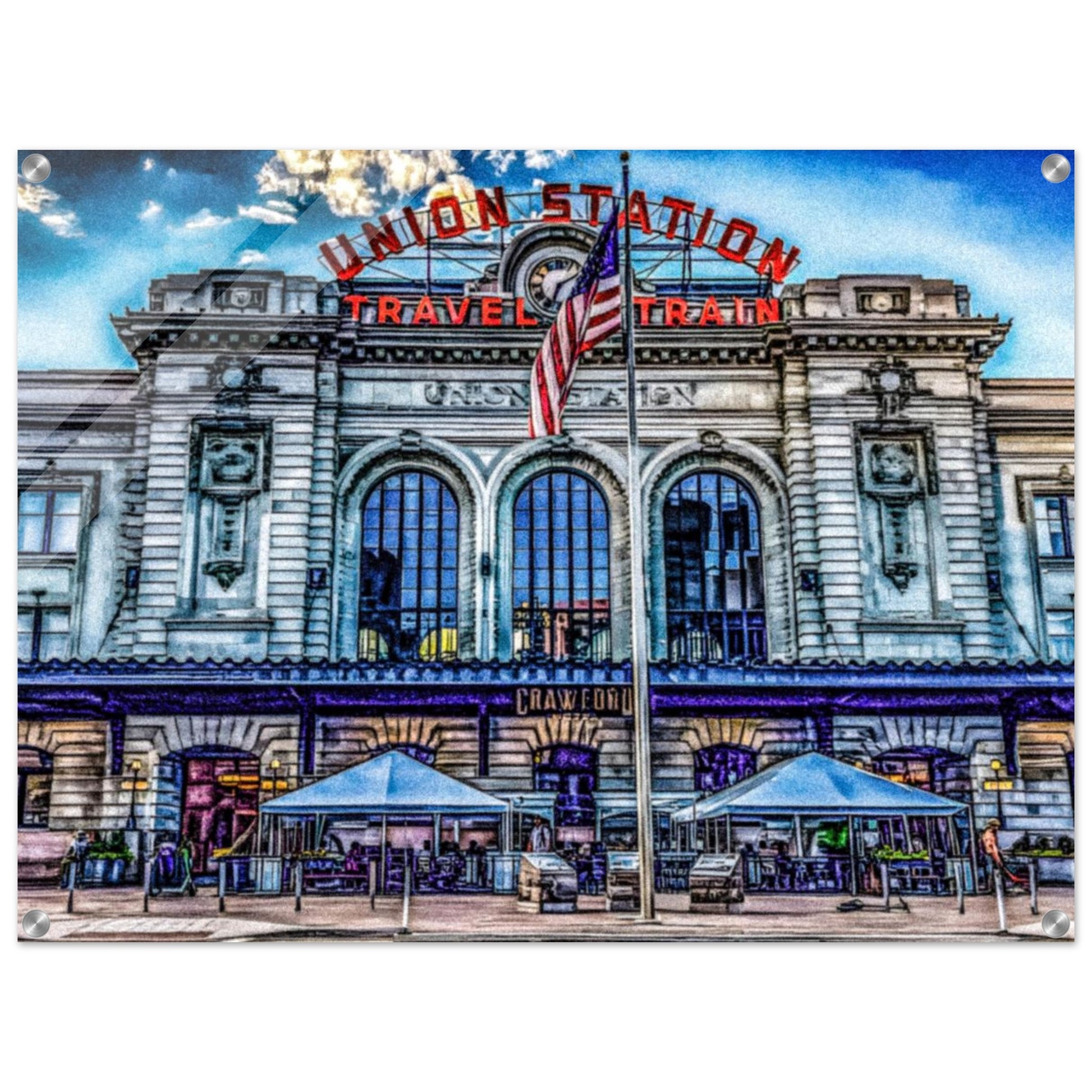 Union Station; Denver, Colorado Acrylic Prints